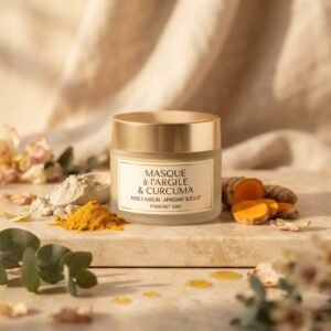 Masque Éclat au Curcuma – Unifiant & Clarifiant